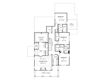 2nd Floor Plan, 019H-0187