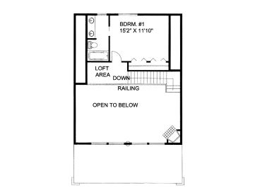 2nd Floor Plan, 012H-0286