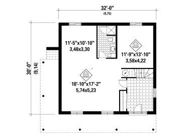 Floor Plan, 072H-0027