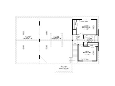 2nd Floor Plan, 062H-0465