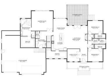 Floor Plan, 065H-0102