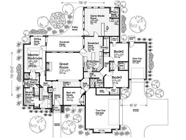 Floor Plan, 002H-0128