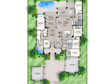 1st Floor Plan, 070H-0035