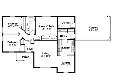Floor Plan, 051H-0073