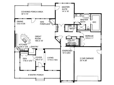 Floor Plan, 012H-0231