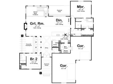 Floor Plan, 050H-0391