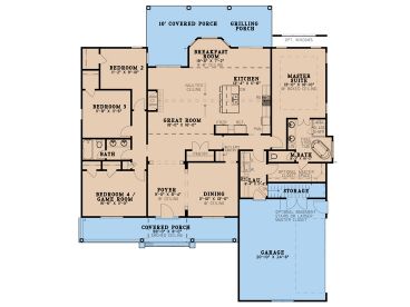 Floor Plan, 074H-0186
