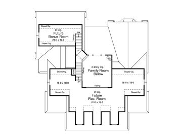 2nd Floor Plan, 023H-0096