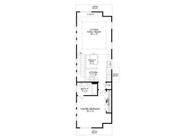 2nd Floor Plan, 062H-0066