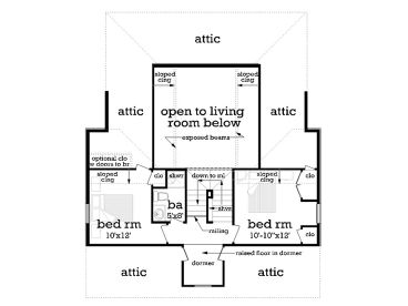 2nd Floor Plan, 021H-0275