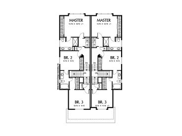 2nd Floor Plan, 034M-0008