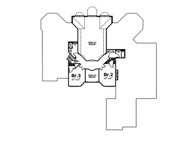 2nd Floor Plan, 050H-0064