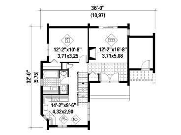 1st Floor Plan, 072H-0020