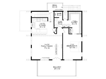 2nd Floor Plan, 062H-0450