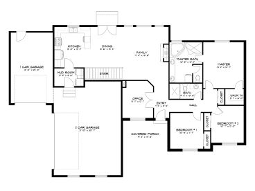 Floor Plan, 065H-0111