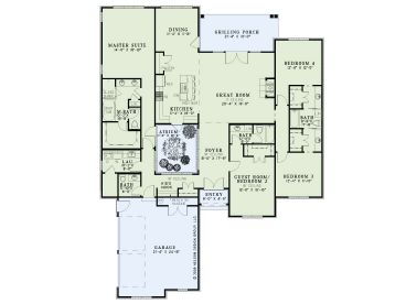 Floor Plan, 025H-0229