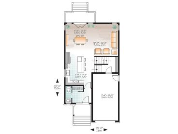 1st Floor Plan, 027H-0450