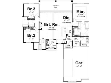 Floor Plan, 050H-0372