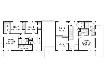 2nd Floor Plan, 034M-0027
