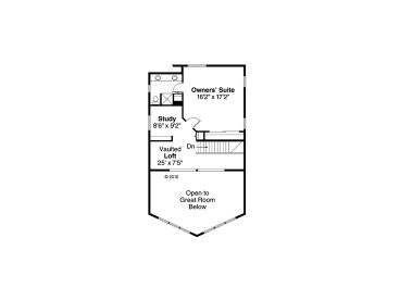 2nd Floor Plan, 051H-0085