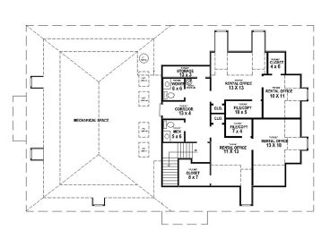 2nd Floor Plan, 006C-0031