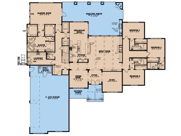 1st Floor Plan, 074H-0211