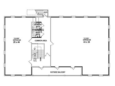 2nd Floor Plan, 006C-0027