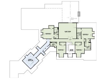 2nd Floor Plan, 025H-0303