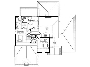2nd Floor Plan, 046H-0178