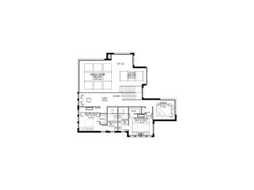 2nd Floor Plan, 070H-0040