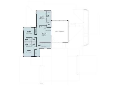 2nd Floor Plan, 052H-0162