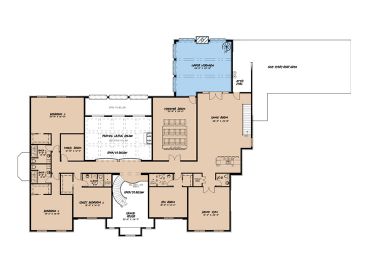 2nd Floor Plan, 074H-0200