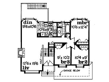 Floor Plan, 032H-0016