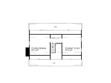 3rd Floor Plan, 057H-0003
