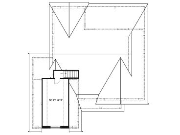 2nd Floor Plan, 027H-0510