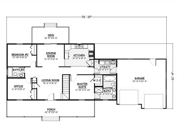 1st Floor Plan, 078H-0047