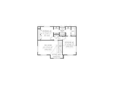 2nd Floor Plan, 044H-0023