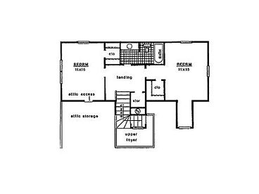 2nd Floor Plan, 004H-0030