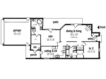Floor Plan, 021H-0037