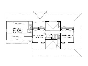 2nd Floor Plan, 063H-0139