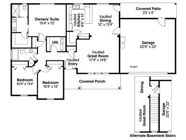Floor Plan, 051H-0157