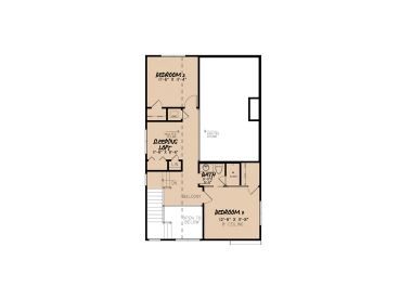 2nd Floor Plan, 074H-0062
