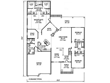Floor Plan, 004H-0076
