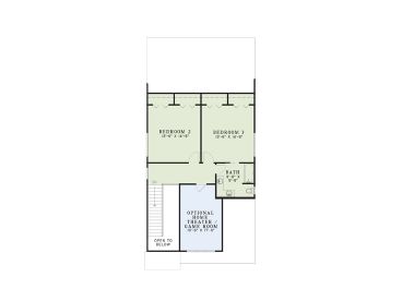 2nd Floor Plan, 025-0345