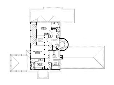 2nd Floor Plan, 064H-0010