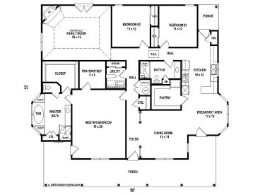 Floor Plan, 006H-0170