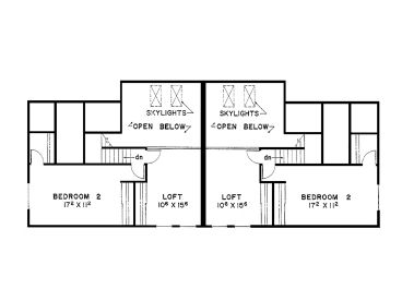 2nd Floor Plan, 013M-0001