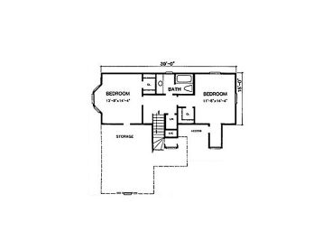 2nd Floor Plan, 004H-0050