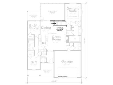 Opt. Floor Plan, 031H-0537