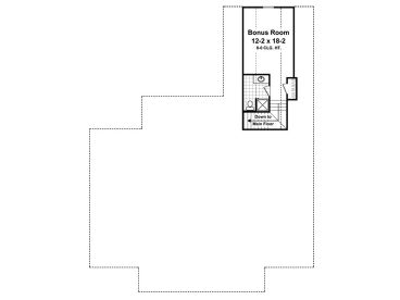 2nd Floor Plan 001H-0213